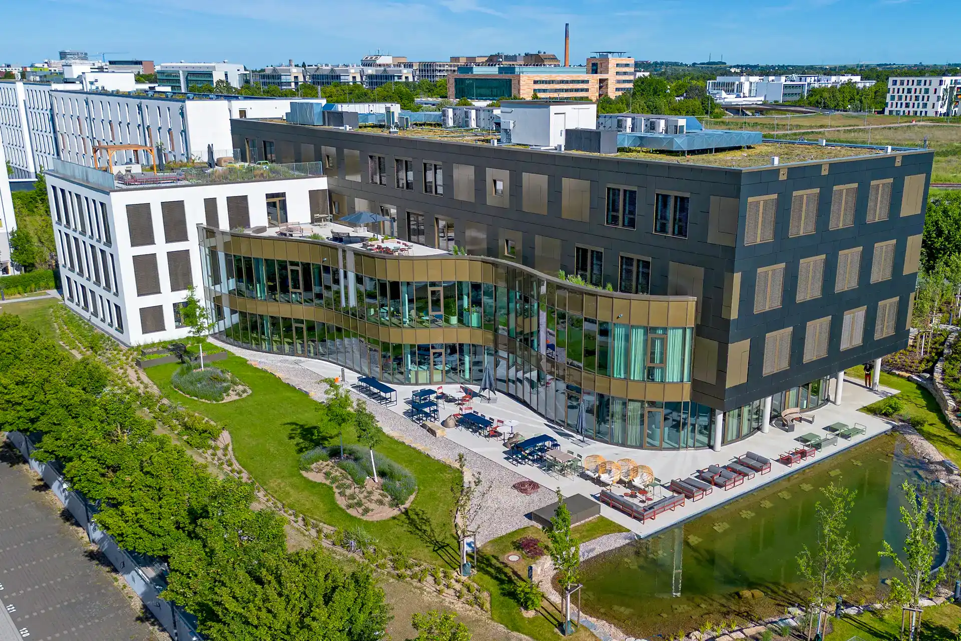 EVi Referenzen – Aareon Hauptsitz, Mainz